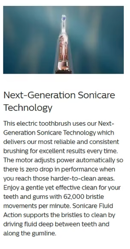 Phillips Sonicare Electric 6300