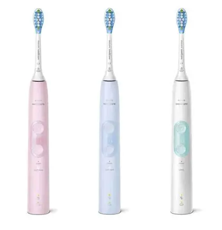 Philips Sonicare ProtectiveClean 4700 electric toothbrush with ergonomic handle and multiple brushing modes.